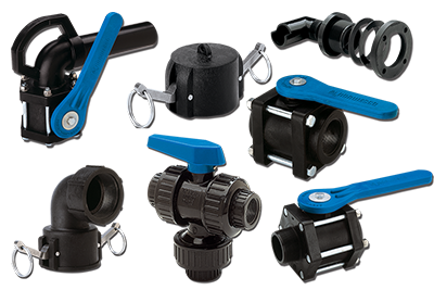 Lids, Valves, and Fittings