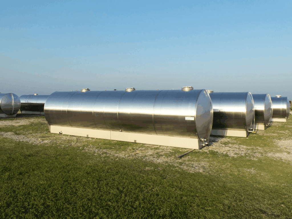 5000 Gallon of Unmounted Stainless Nurse Tanks