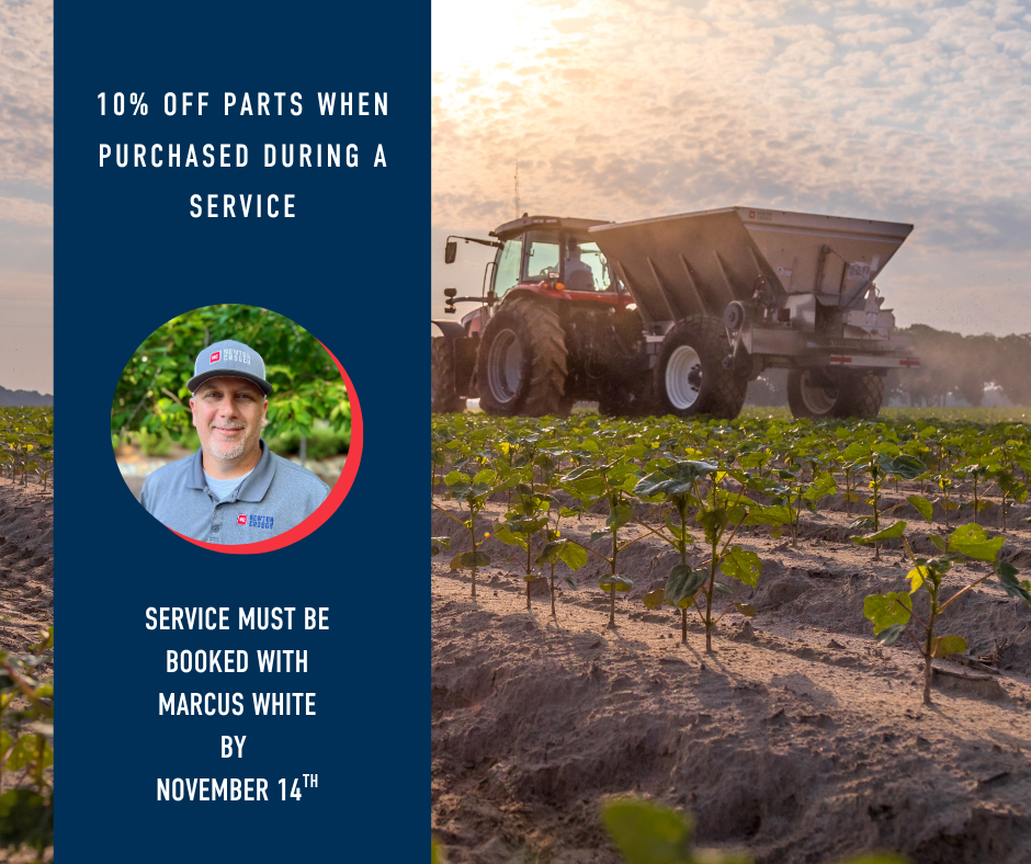 Fall 2025 promotion for 10% off parts with a service in Albany, GA